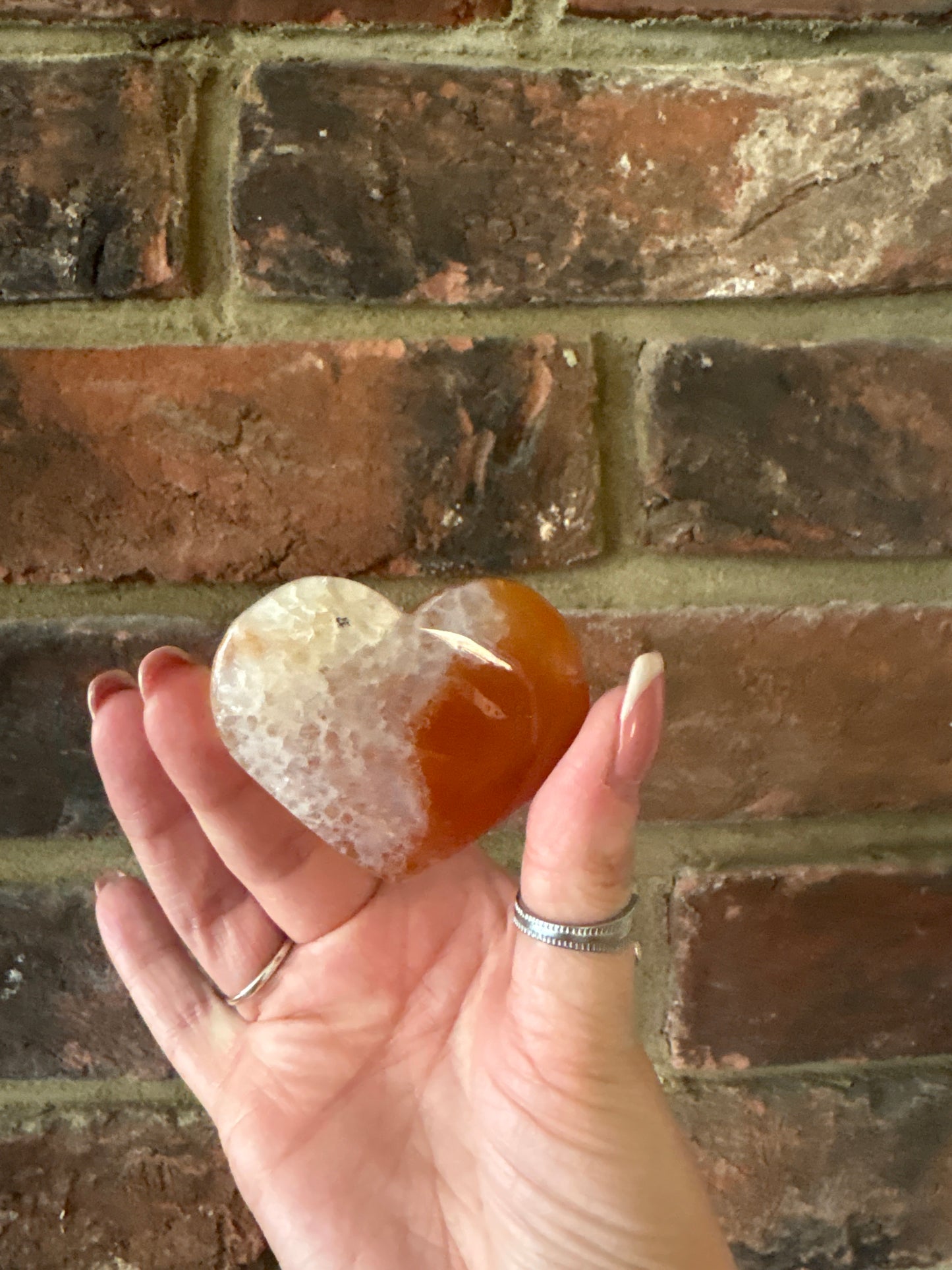Carnelian heart