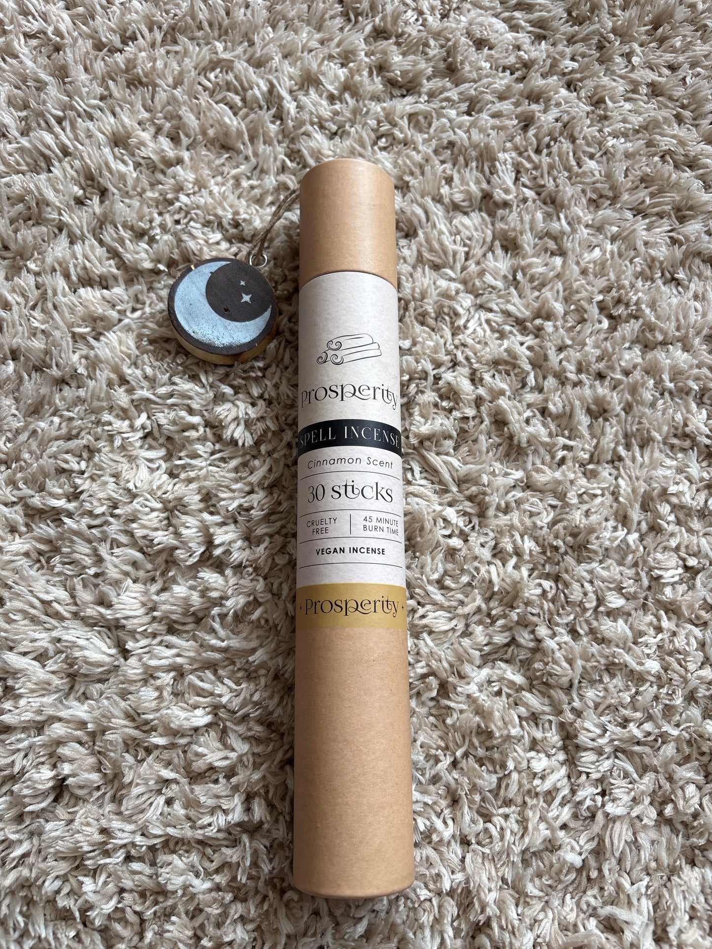Prosperity spell incense