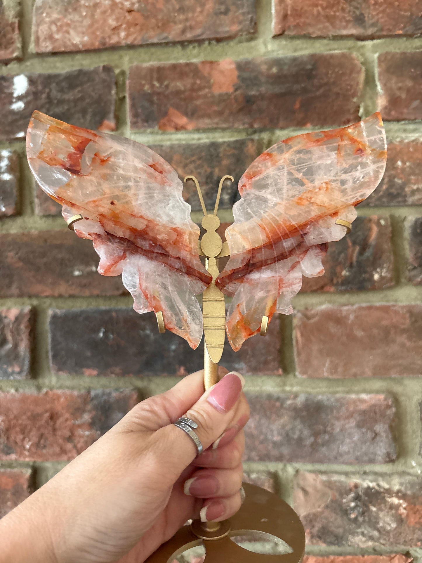 Fire quartz wings