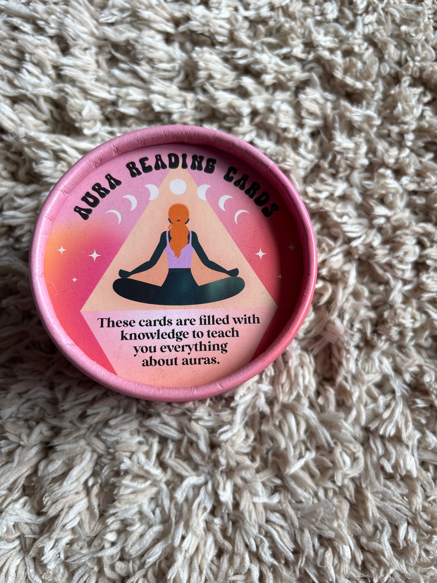 Aura reading cards
