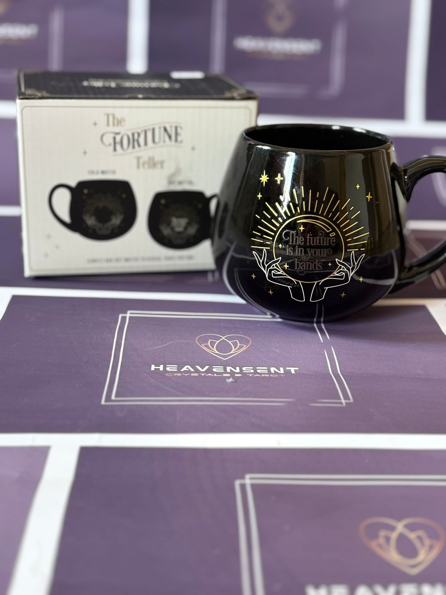 Fortune teller mug