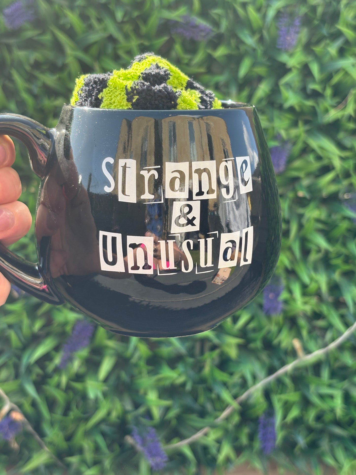 Strange & Unusual mug & socks