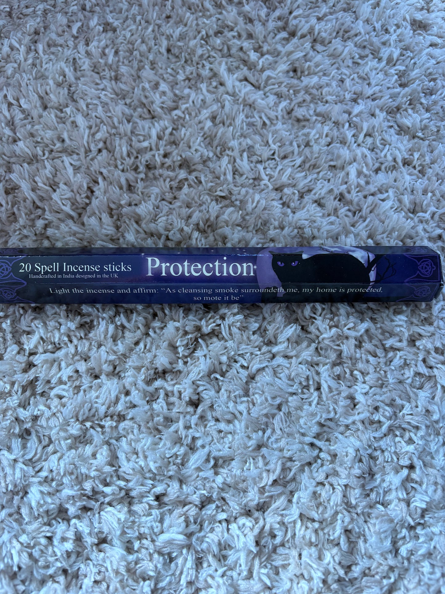 Protection spell incense
