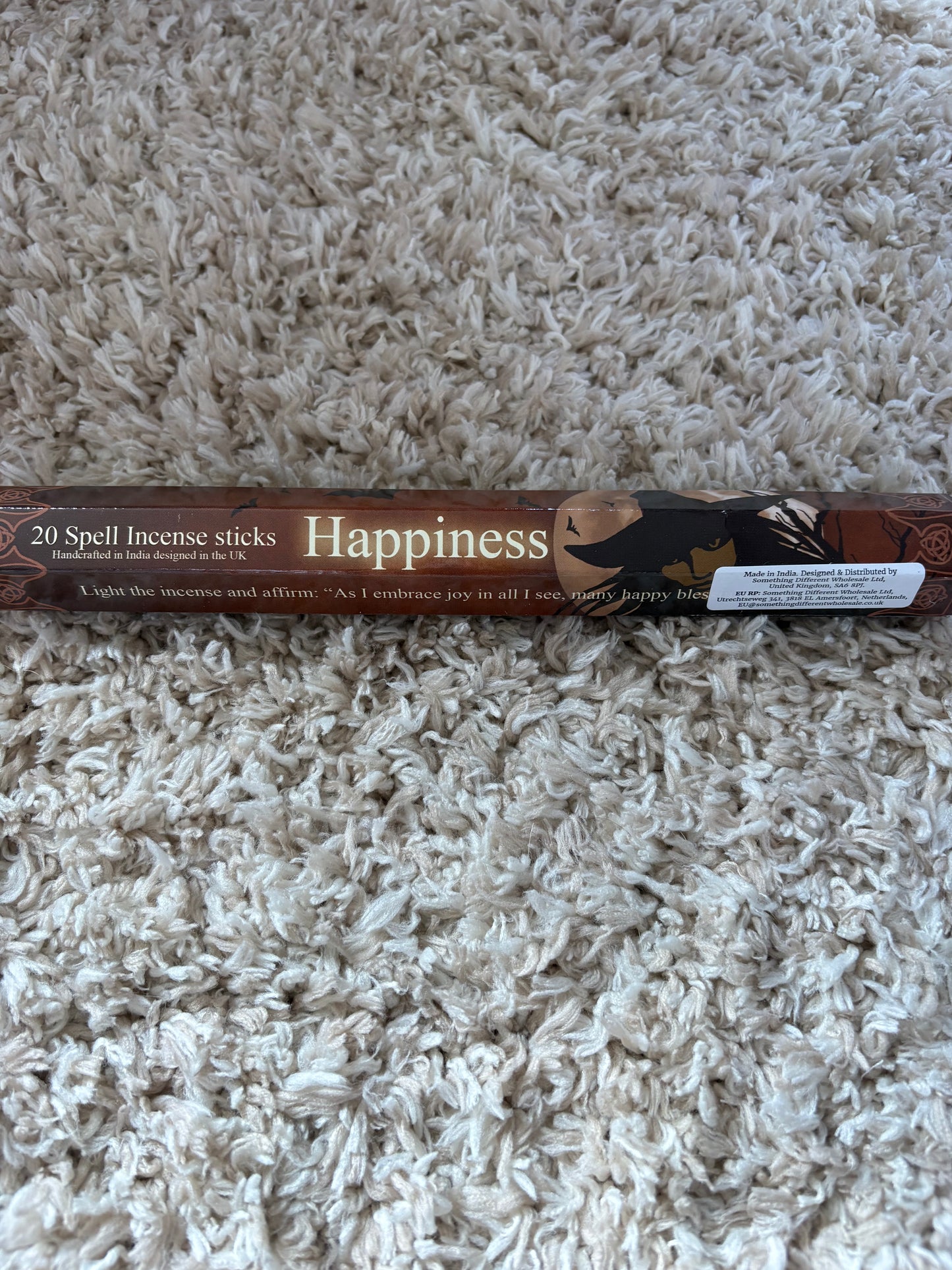 Happiness spell incense