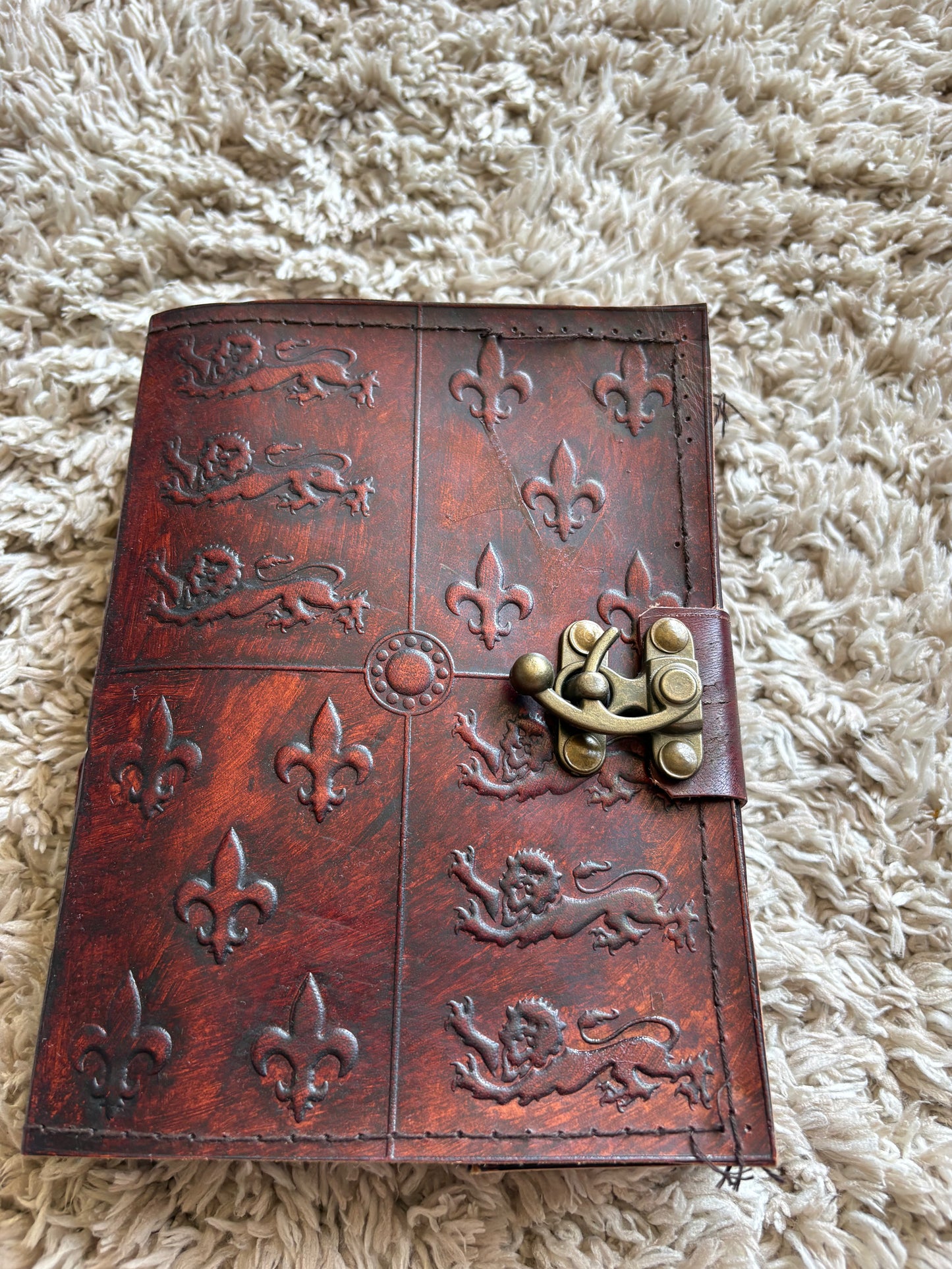 Medieval leather journal