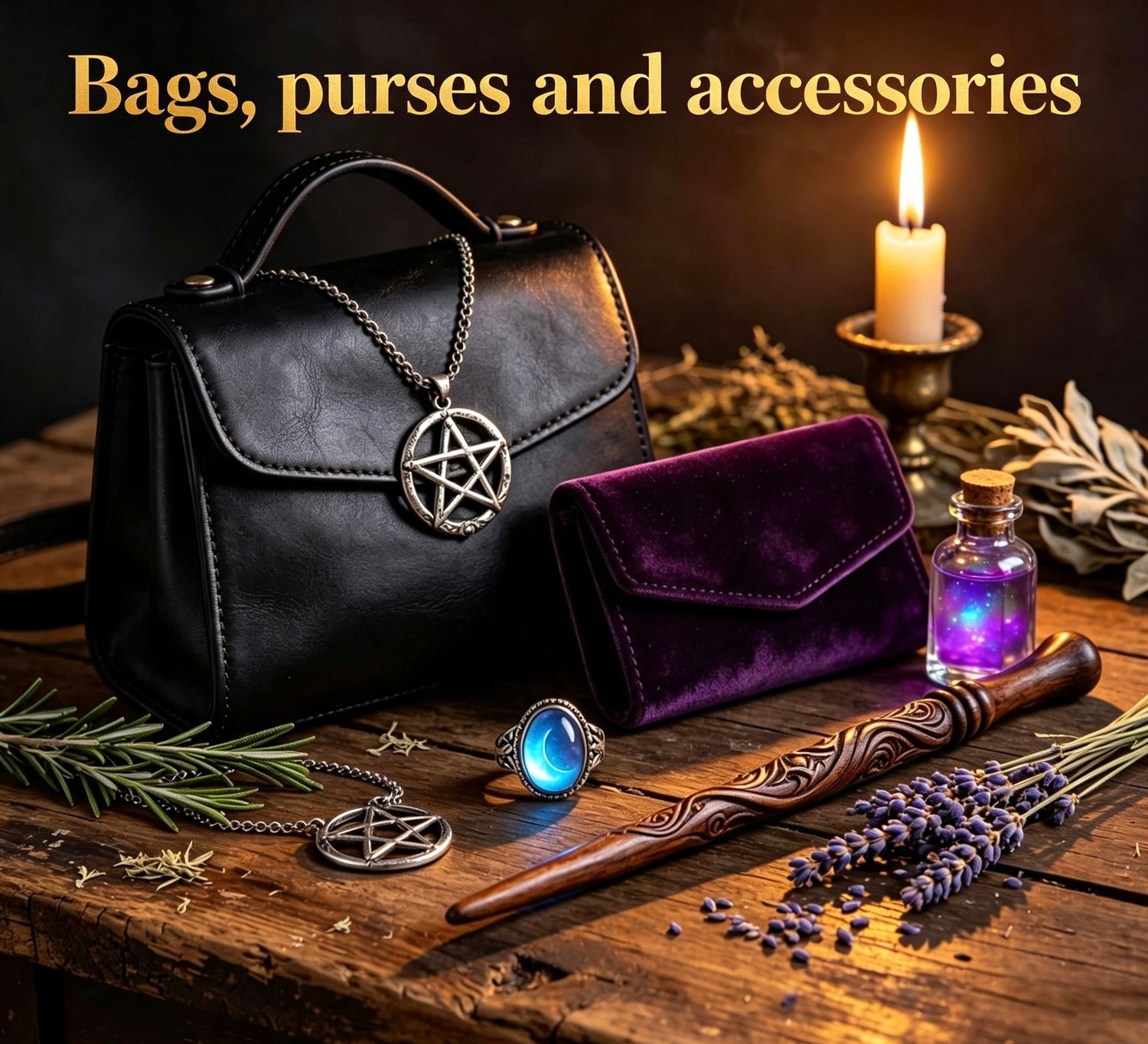 Bags, purses & accessories