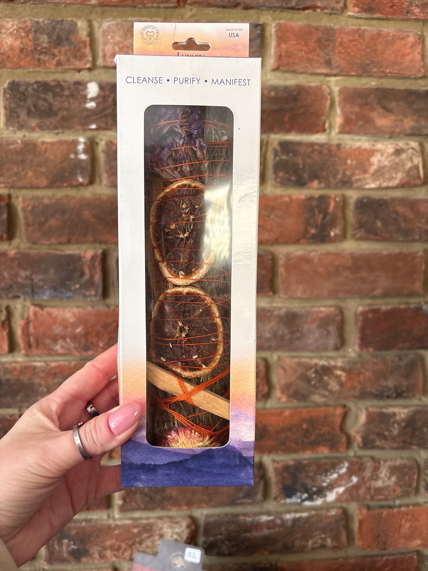 Luxury ritual smudge wand