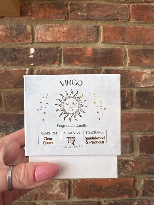 Virgo candle