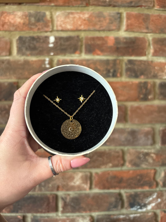 Astrology necklace set