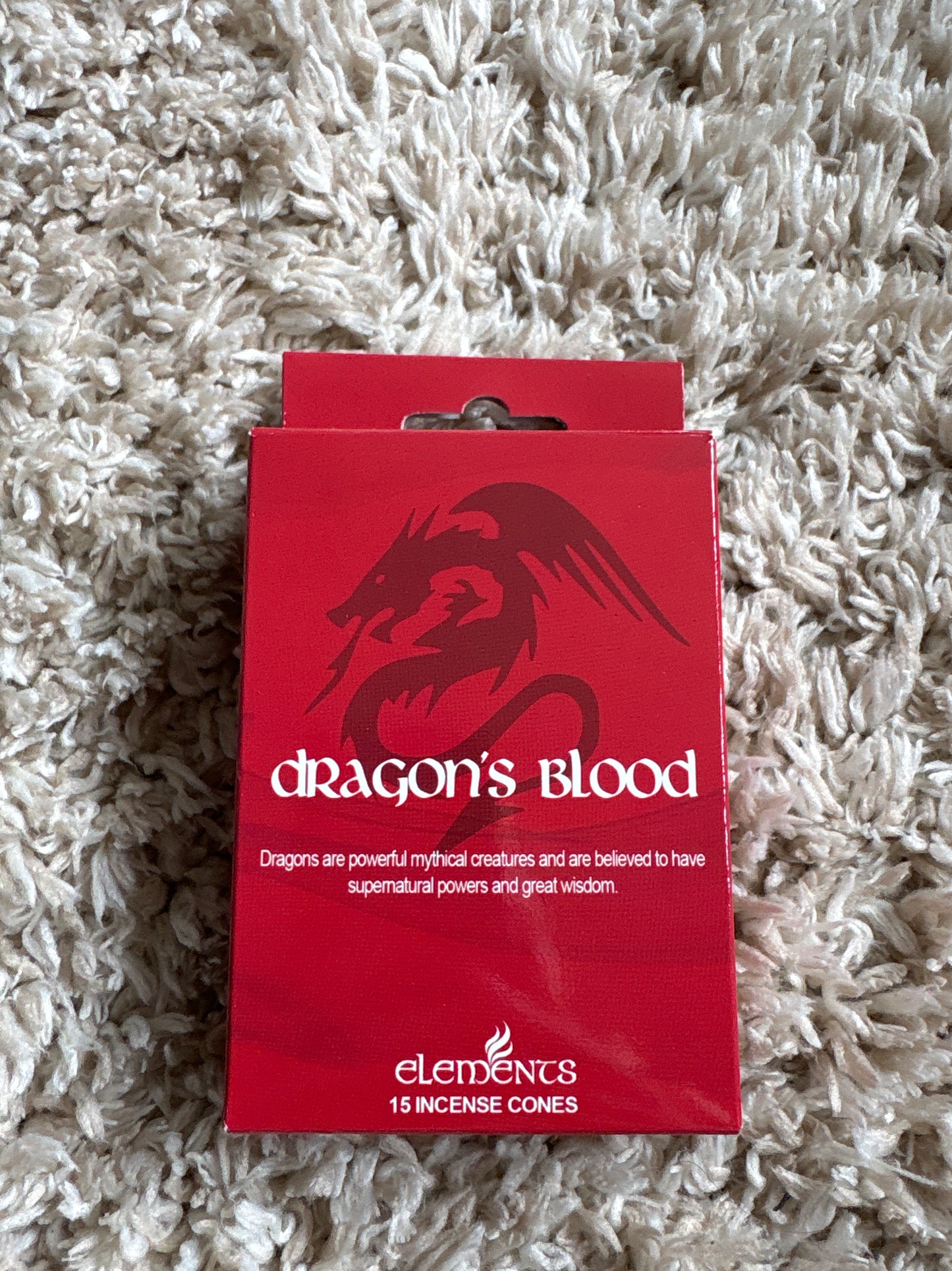 Dragons blood incense cones