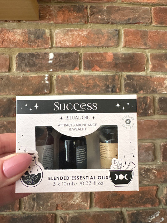 Success ritual oils