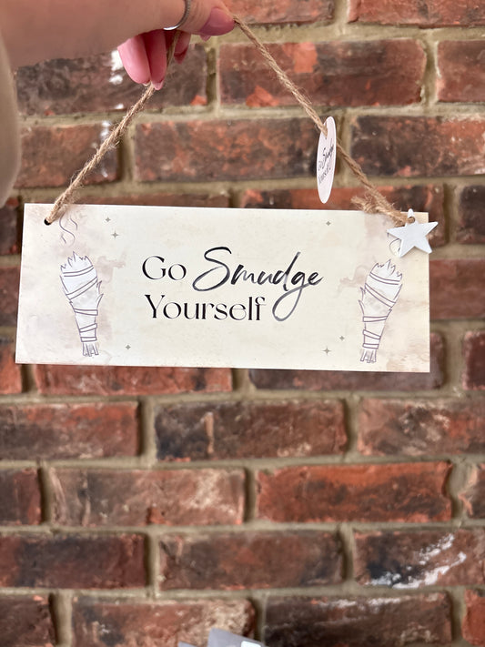 Go smudge yourself
