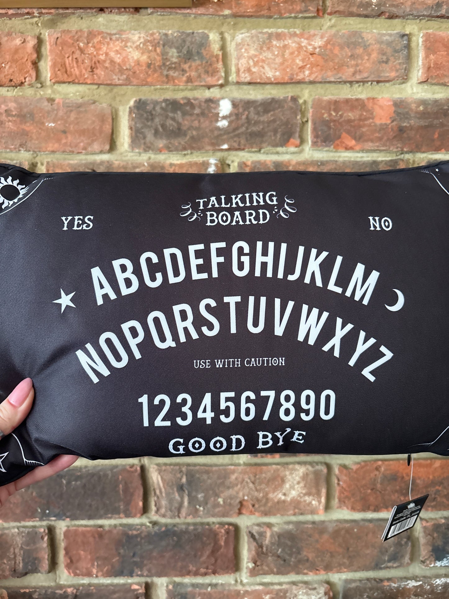 Talking board cushion