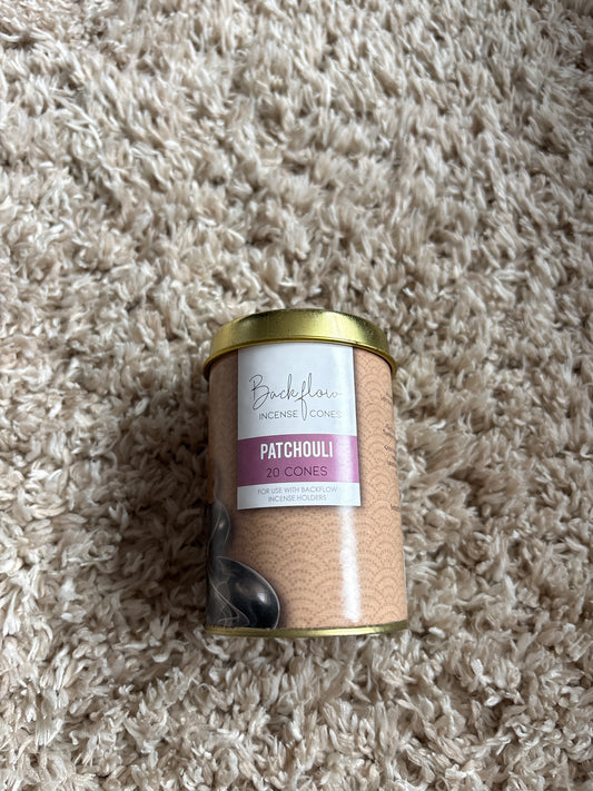 Back flow incense