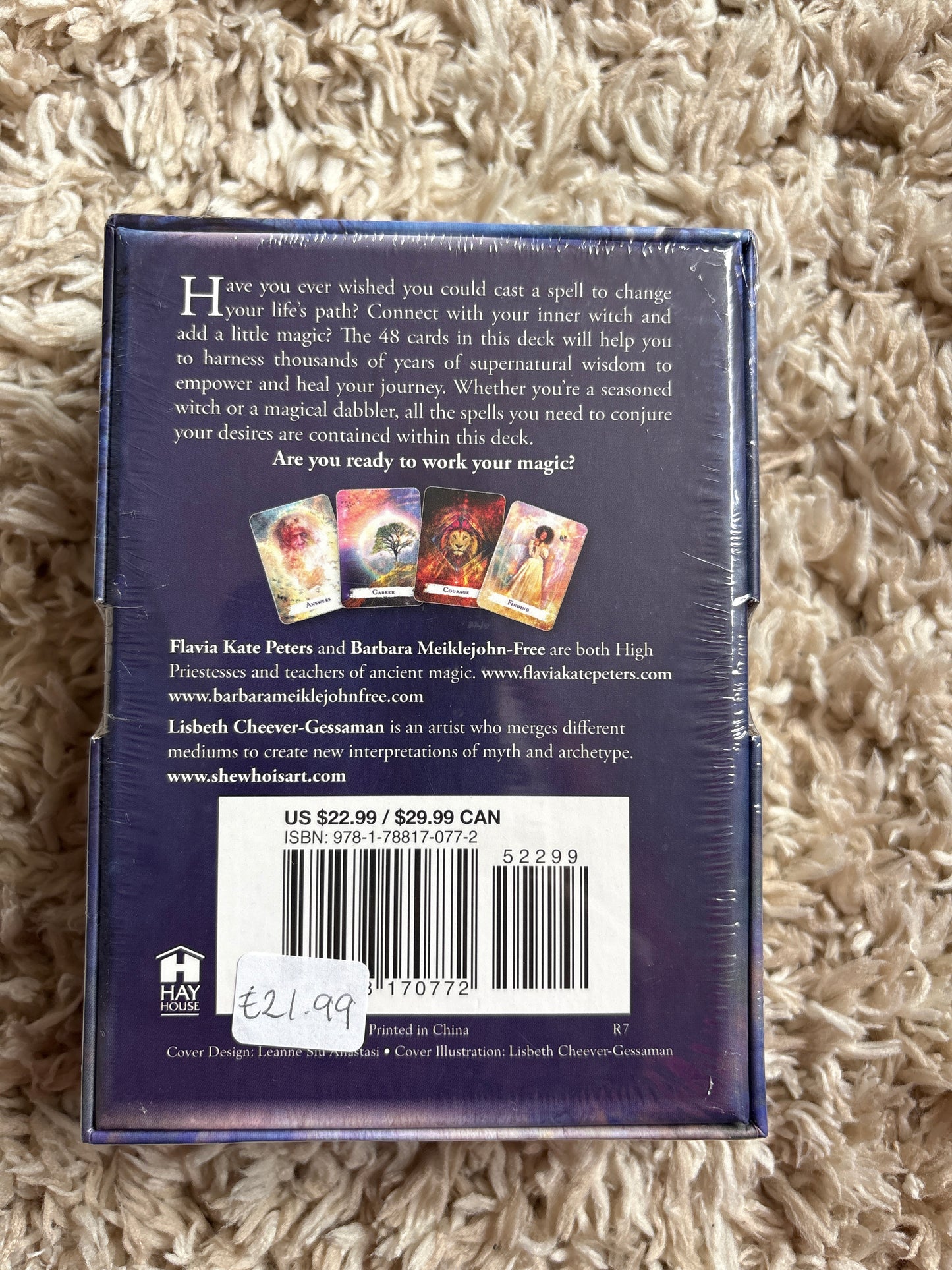 Spell casting oracle cards