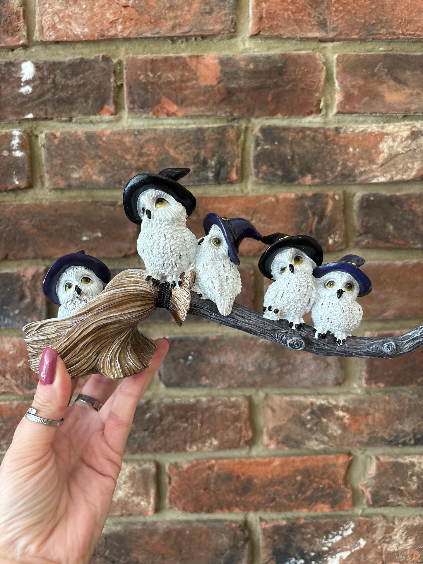 Feathered broomstick