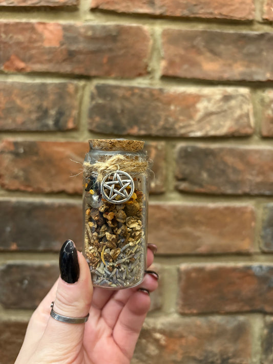 Protect & Banish spell jar