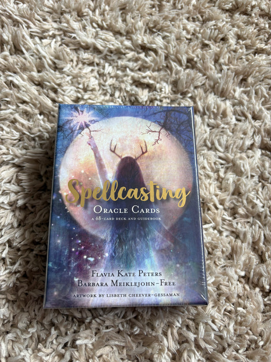 Spell casting oracle cards