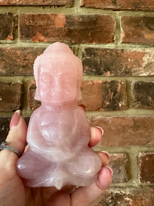 Rose Quartz Buddha