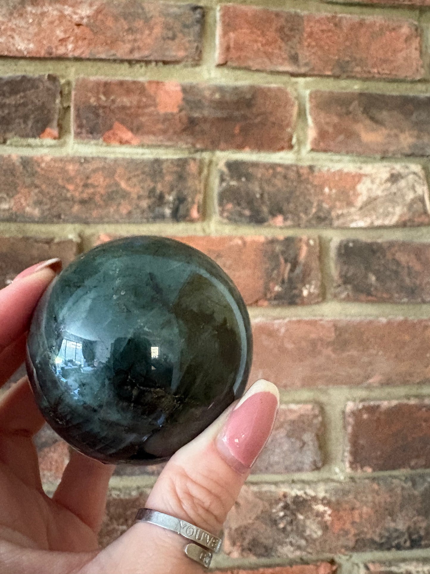 Labradorite spheres