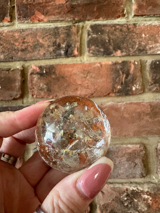 Pyrite in Quartz